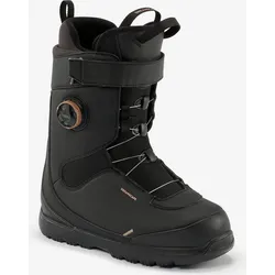 Snowboard Boots Damen mit Drehverschluss - All Road 500 schwarz 37