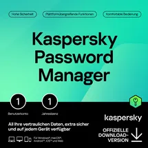 Kaspersky Lab Kaspersky Password Manager (deutsch) (PC) (KL1956GBAFS)