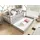 masseno Kinderbett ELSA 80 x 160 cm Kiefer massiv grau