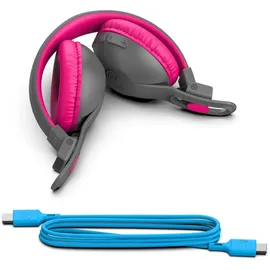 JLAB JBuddies Studio 2 Wireless pink/grau (IEUHBKSTU2RGRYPNK122)