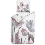 Heckett & Lane Wendebettwäsche »Zeljko«, Blumen Design, 100% Baumwolle ab 135x200 cm. 81057740-0 White 1 St.