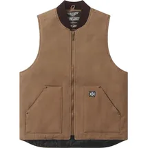 West Coast Choppers Heavy Duty Weste Braun XL