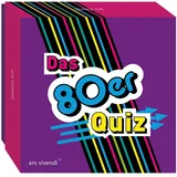 ars vivendi 80er-Jahre Quiz Gesellschaftsspiel für Erwachsene