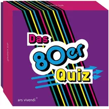 ars vivendi 80er-Jahre Quiz Gesellschaftsspiel für Erwachsene