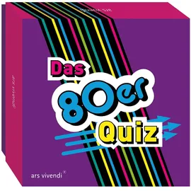 ars vivendi 80er-Jahre Quiz Gesellschaftsspiel für Erwachsene