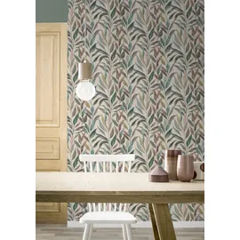 tesa rasch Vliestapete Fiesta 6 m x 0,30 m 1 St Beige/Blau/Grün/Lila/Rosa