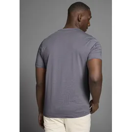 delmao Rundhalsshirt grau XXL