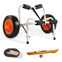 Vevor Kajakwagen 113 kg faltbar 25,4 cm Vollgummi