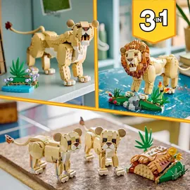 LEGO Creator 3-in-1 Wilde Tiere: Majestätischer Löwe 31386