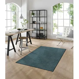 Wash+Dry Teppich 120 x 180 cm Blau