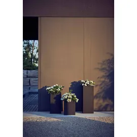 JAN KURTZ Planter 33 x 33 x 60 cm Schwarz