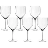 LEONARDO Poesia Cocktailglas 6er Set, spülmaschinengeeignete Getränkegläser für Mixgetränke, Höhe 23 cm, 750 ml, 069166