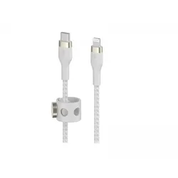 Belkin PRO Flex USB-C zu USB-C Kabel - 2m - Weiß