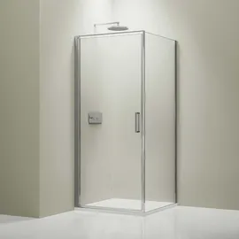 Bernstein Duschkabine Eckdusche Nano ESG-Sicherheitsglas EX416S 90x90x195cm