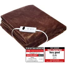 Promed Heizdecke 180 x 130 cm Braun