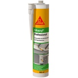 Sika – Acryldichtstoff – Sikacryl Professional Weiß – ideal für Dicht- und Anschlussfugen – für den Innenbereich – geringer Schrumpf – 300 ml