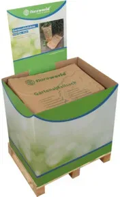 floraworld Gartenabfallsack PapierCl assic FWDisplay