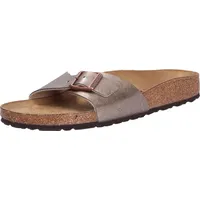 Birkenstock Madrid Birko-Flor schmal graceful taupe 37