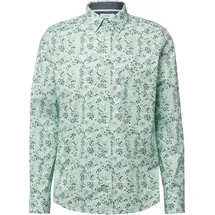 s.Oliver Langarmhemd mit All-over-Print Mehrfarbig M