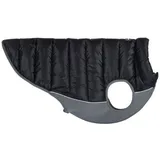 Red Dingo Puffer Hunde Regenmantel - Black / Grey - 45 cm