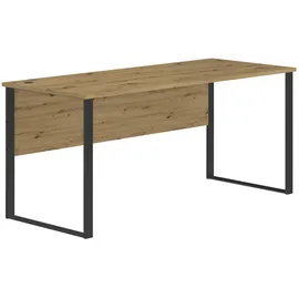 MID.YOU Schreibtisch Eiche Artisan Nachbildung B/H/T: ca. 170x77x73 cm - Eiche