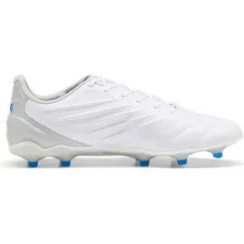 Puma King Pro FG/AG Herren Puma White-Bluemazing-Flat Light Gray 43