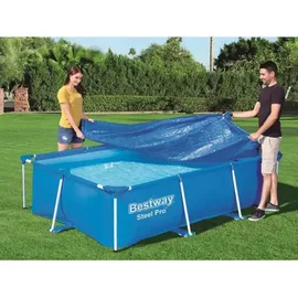 BESTWAY Flowclear Abdeckplane für Frame Pool 300 x 201 cm 58106