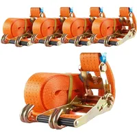 Baumarktplus 5x Profi Ratschen Spanngurt Spanngurte Zurrgurt 2-tlg 8m