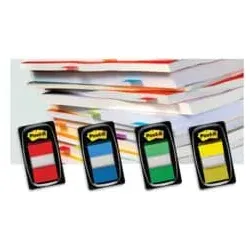 POST-IT Index Tape Flags 8Bk 680 sort. 680-P12 4Bk gratis