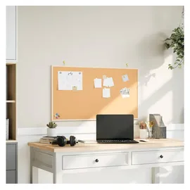 vidaXL Korktafel mit massivem Kiefernholzrahmen 100x55 cm