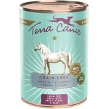 Terra Canis Getreidefrei Pferd mit Steckrübe 12 x 400 g