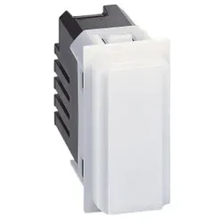 Legrand K4381 LivingNow 1-modulige LED-Sicherheitsleuchte, Schaltet bei Stromausfall ein 1