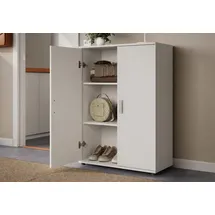 home collective Mehrzweckschrank 75 x 104 x 35 cm Weiß