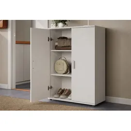 home collective Mehrzweckschrank 75 x 104 x 35 cm Weiß