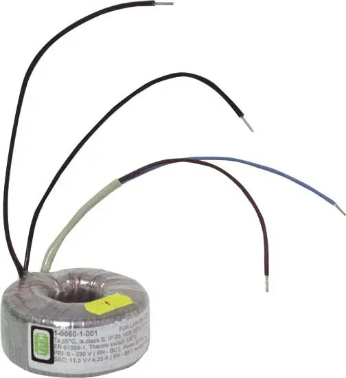 Trafo-Technik-Hoppecke Ringkerntrafo RKT230/11,5/60VA