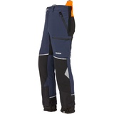 KOX Schnittschutzhose Stretch Elch 2.0 Dunkelblau/Orange - 64