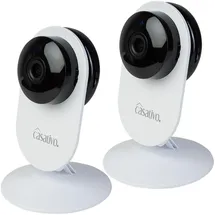casativo Hochauflösende Full-HD-IP-Überwachungskamera Weiß
