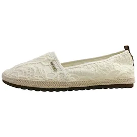 Tom Tailor Leinen Slipper Herren Weiß 39