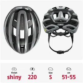 ABUS AirBreaker 2.0 51-55 cm graphite/silver 2021