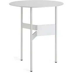 Hay - Shim Beistelltisch/Sofa-Tisch Ø45xH51 Silber Grau - cm