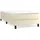 vidaXL Boxspringbett 90 x 190 cm Creme