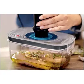 Bosch Vakuum-Frischhaltedosen grau 0,9 l, 1,2 l, 1,7 l