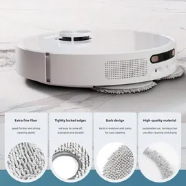 VIEWALL 10 Stück T50 Wischtücher für Saugroboter