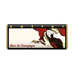 zotter Marc de Champagne Schokolade bio