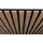Juskys Wandpaneele Akustik Eiche Natur Dunkel 4 St. 120 x 60 cm
