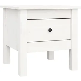 furnicato Beistelltisch, Weiß, Holz, 40x39x40 cm, Wohnzimmer, Wohnzimmertische, Beistelltische