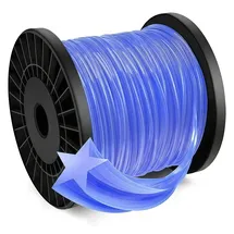 ELLE Mähfaden 5-Kant 2,4 mm x 100 Meter Blau