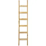 Leiterregal HOME AFFAIRE "Soeren", beige (gelaugt, geölt), Regale, Leiterregal, aus massiver Kiefer, Höhe 190 cm, funktionales Design