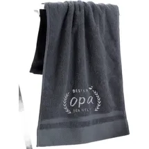 luxuskollektion Handtuch 50 x 100 cm Vatertagsgeschenk Opa