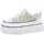 Ital-Design Low-Top Freizeit Sneaker Damen Gelb/Weiß 37